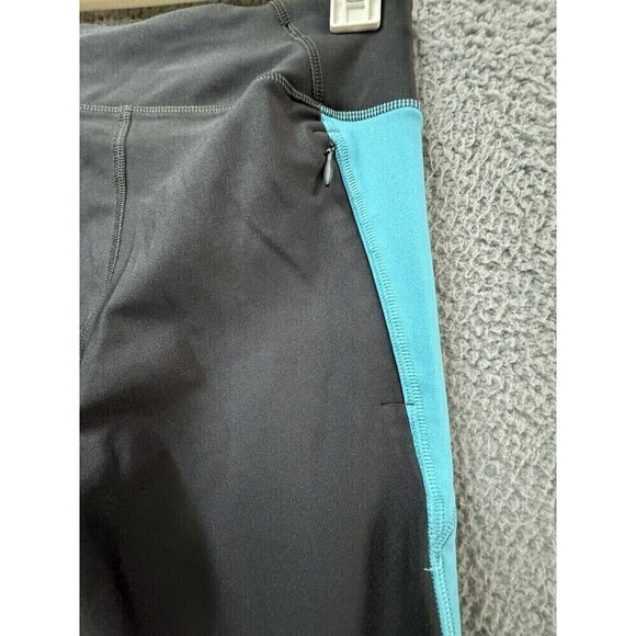 Under Armour Tights Womens M Gray Blue Heatgear Compression Stretch - Picture 15 of 15